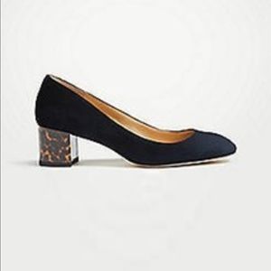 🚚Moving Sale🚚 Lorene suede pumps with block heel